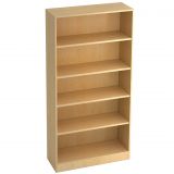 Regal 5 Ordnerh�hen SOLID | 100 cm breit | Ahorn