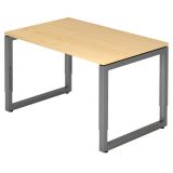 Schreibtisch RESTART | Gestell graphit | 120 x 80 cm | Ahorn