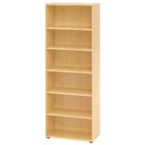Regal 6 Ordnerhöhen SMART | 80 cm breit | Ahorn