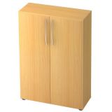 Aktenschrank 3 Ordnerh�hen LIGHT | 80 cm breit | Buche