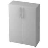 Aktenschrank 3 Ordnerh�hen LIGHT | 80 cm breit | Lichtgrau 