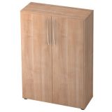 Aktenschrank 3 Ordnerh�hen LIGHT | 80 cm breit | Nussbaum hell