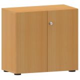 Flügeltürenschrank 2 OH COMFORT | 80 cm breit | Korpus Buche | Korpus Buche