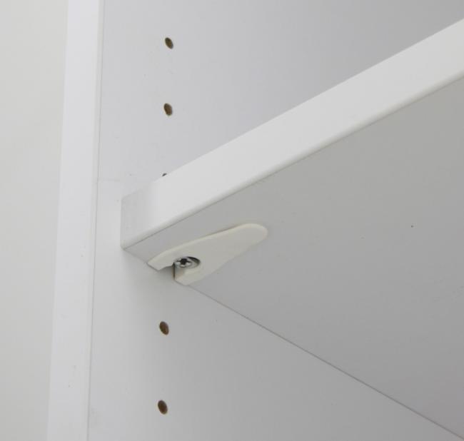 Schrankregal mit 3 OH Türen 6 Ordnerhöhen | Breite 80 cm