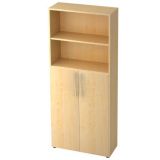 Schrankregal 5 Ordnerh�hen LIGHT | 80 cm breit | Ahorn