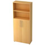 Schrankregal 5 Ordnerh�hen LIGHT | 80 cm breit | Buche 