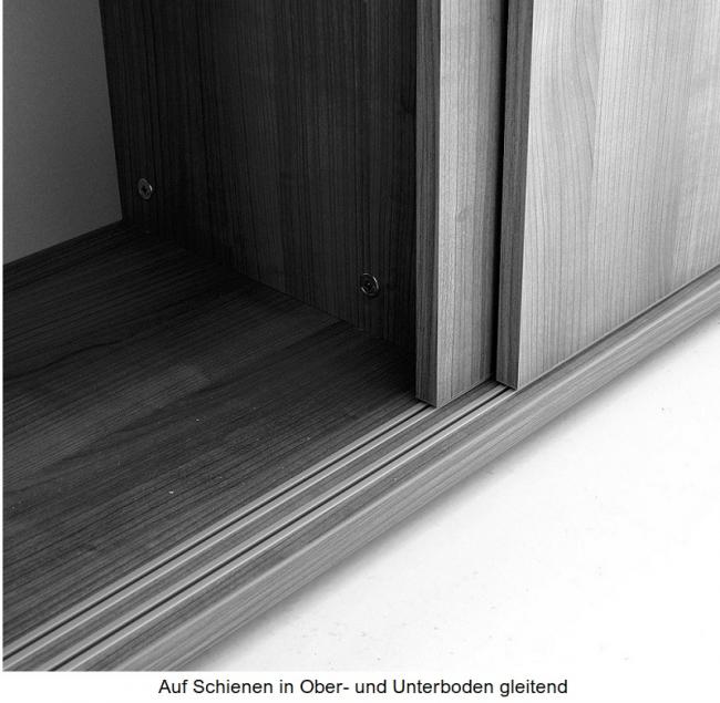 Büroschrank mit Schiebetüren 2 Ordnerhöhen | Breite 120 cm