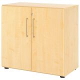 Fl�gelt�renschrank 2OH SMART | 80 cm breit | Korpus Ahorn | Front Ahorn 