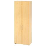 Fl�gelt�renschrank 6OH SMART | 80 cm breit | Korpus Ahorn | Front Ahorn