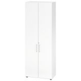 Fl�gelt�renschrank 6OH SMART | 80 cm breit | Korpus Wei� classic | Front Wei� classic