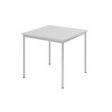 Schreibtisch BASIC | 80 x 80 cm | Lichtgrau