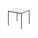 Besuchertisch LIGHT | 80 x 80 cm | Weiß classic