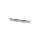 Kabelwanne silber @classic | f�r Schreibtischbreite 120 cm