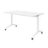 Klapptisch YPSILON | 140 x 80 cm | Wei� classic/Wei�