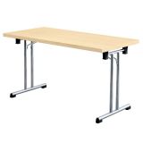 Klapptisch classic FOLD | 138 x 69 cm | Ahorn