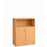 Kombischrank COMFORT 3 Ordnerh�hen | Breite 80 cm | Buche