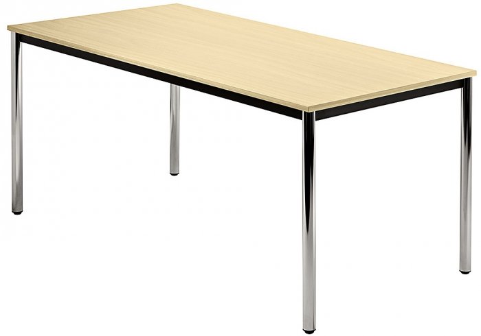 Unbekannt Konferenztisch Platte ohne Füße KONTOR 160 x 80cm Ahorn 