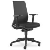 Bürostuhl Drehstuhl LOOK | Rückenbezug Black