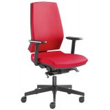 Bürostuhl Drehstuhl STREAM | Bezug Salsa Red