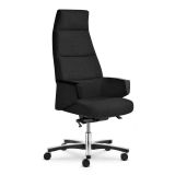 Bürostuhl Drehstuhl BONJOUR | Bezug Schurwolle Black