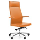 Ledersessel Chefsessel MyTurn | Kunstleder/Echtleder mandarin Ledersessel Chefsessel MyTurn | Kunstleder/Echtleder mandarin