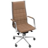 Ledersessel Chefsessel VEGA Square | Kunstleder/Echtleder macchiato Ledersessel Chefsessel VEGA Square | Kunstleder/Echtleder macchiato