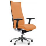 Ledersessel Chefsessel ACTION | Echtleder mandarin orange