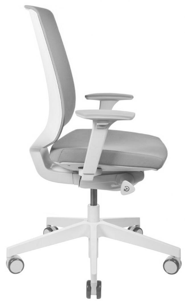 Bürostuhl Drehstuhl LIGHT UP von profim | Nylon grau | optionale