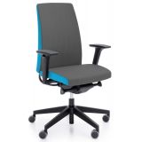 Bürostuhl Drehstuhl MOTTO Colour Edition | Bezug Smoke Grey/Icy Blue