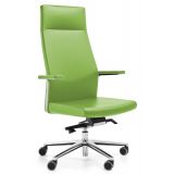 Ledersessel Chefsessel MyTurn | Kunstleder/Echtleder lime green
