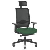 Bürostuhl Drehstuhl VERIS Net | Sitzbezug Forest Green