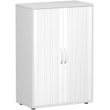 Quer-Rollladenschrank 3 Ordnerhöhen LIFE | Breite 80 cm | Hellgrau/Silber Quer-Rollladenschrank 3 Ordnerhöhen LIFE | Breite 80 cm | Hellgrau/Silber
