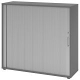 Quer-Rollladenschrank 3 Ordnerhöhen SMART | Breite 120 cm | Graphit/Silber Quer-Rollladenschrank 3 Ordnerhöhen SMART | Breite 120 cm | Graphit/Silber