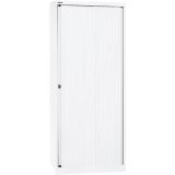 Quer-Rollladenschrank aus Metall 5 Ordnerhöhen | 100 cm breit | Weiß Quer-Rollladenschrank aus Metall 5 Ordnerhöhen | 100 cm breit | Weiß