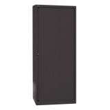 Quer-Rollladenschrank aus Metall 5 Ordnerhöhen | 80 cm breit | Schwarz Quer-Rollladenschrank aus Metall 5 Ordnerhöhen | 80 cm breit | Schwarz