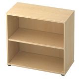 Regal 2 Ordnerhöhen COMFORT | 80 cm breit | Ahorn Regal 2 Ordnerhöhen COMFORT | 80 cm breit | Ahorn