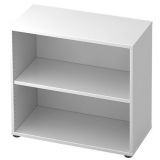Regal 2 Ordnerh�hen COMFORT | 80 cm breit | Wei� classic