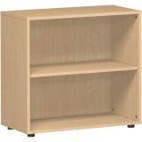 Regal 2 Ordnerh�hen LIFE | 80 cm breit | Buche Natur