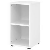 Regal 2 Ordnerh�hen SMART | 40 cm breit | Wei� classic