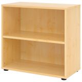 Regal 2 Ordnerh�hen SMART | 80 cm breit | Ahorn