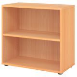 Regal 2 Ordnerhöhen SMART | 80 cm breit | Buche Regal 2 Ordnerhöhen SMART | 80 cm breit | Buche