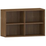 Regal 2 Ordnerhöhen STYLE | 120 cm breit | Nussbaum Regal 2 Ordnerhöhen STYLE | 120 cm breit | Nussbaum