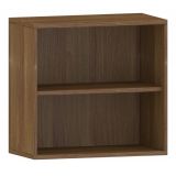 Regal 2 Ordnerhöhen STYLE | 80 cm breit | Nussbaum Regal 2 Ordnerhöhen STYLE | 80 cm breit | Nussbaum