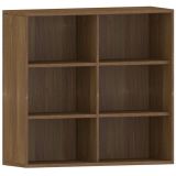 Regal 3 Ordnerhöhen STYLE | 120 cm breit | Nussbaum Regal 3 Ordnerhöhen STYLE | 120 cm breit | Nussbaum