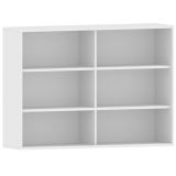 Regal 3 Ordnerh�hen STYLE | 160 cm breit | Wei�