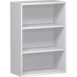 Regal 3 Ordnerh�hen STYLE | 80 cm breit | Wei�