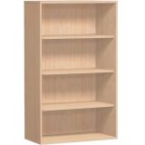 Regal 4 Ordnerh�hen STYLE | 100 cm breit | Buche Natur