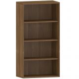 Regal 4 Ordnerhöhen STYLE | 80 cm breit | Nussbaum Regal 4 Ordnerhöhen STYLE | 80 cm breit | Nussbaum