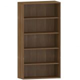 Regal 5 Ordnerhöhen STYLE | 100 cm breit | Nussbaum Regal 5 Ordnerhöhen STYLE | 100 cm breit | Nussbaum
