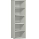 Regal 5 Ordnerh�hen STYLE | 60 cm breit | Hellgrau